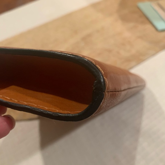 Italian Leather Clutch by Pratesi - Picture 7 of 8